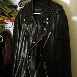 Leather Moto Jacket